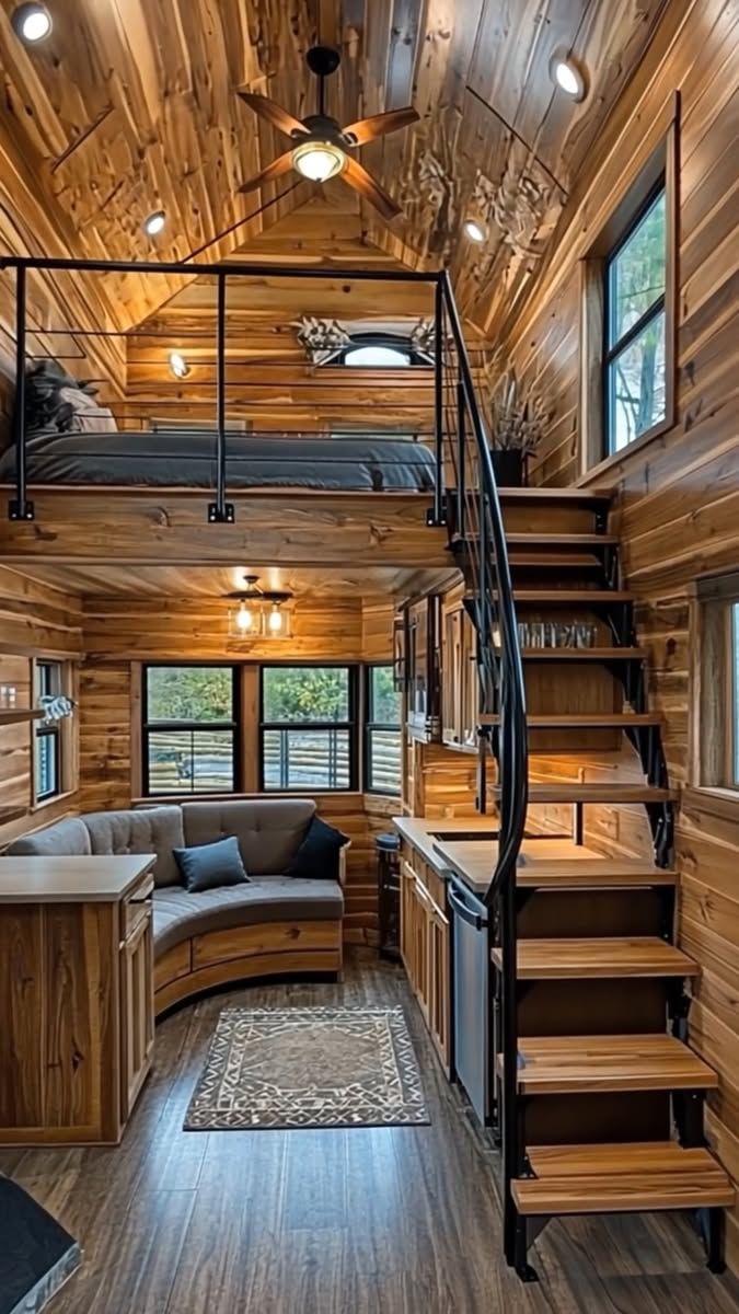 Tiny house ve bungalov konsept görseli 46